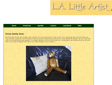 Tablet Screenshot of la-littleartist.com